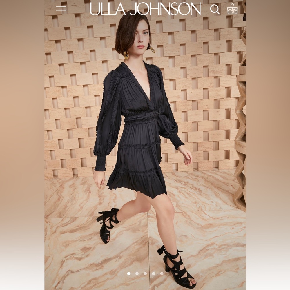 Ulla Johnson Gemma Dress in ARMY GREEN size 0